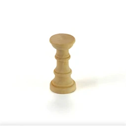 Fa gyertyatartó 1db-os, I alakú 8cm