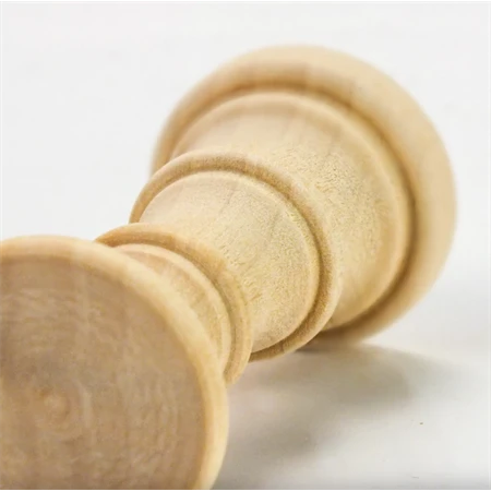 Fa gyertyatartó 1db-os, I alakú 8cm