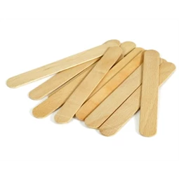 Fa spatula 115x10mm 50 db/csomag natúr