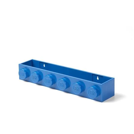 Fali polc, LEGO Brick 6, kék