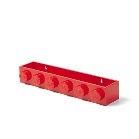 Fali polc LEGO Brick 6, piros