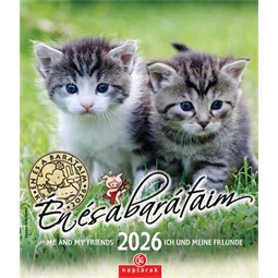 Falinaptár 2026 CSG 19x22 cm Én és a barátaim, magyar ünnep és névnapokkal