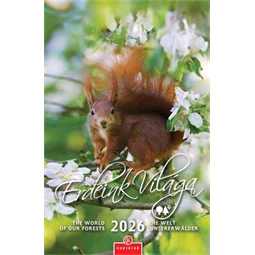 Falinaptár 2026 CSG 21x32 cm Erdeink világa, magyar ünnep és névnapokkal