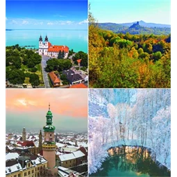 Falinaptár 2026 CSG 33x45 cm Magyarország, magyar ünnep és névnapokkal