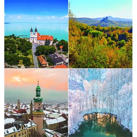 Falinaptár 2026 CSG 33x45 cm Magyarország, magyar ünnep és névnapokkal