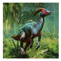 Falinaptár 2026 REAL lemez Dinosaurs 30x30cm