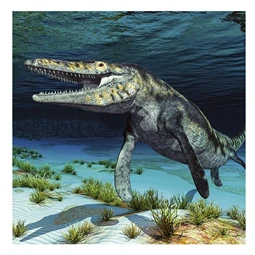 Falinaptár 2026 REAL lemez Dinosaurs 30x30cm