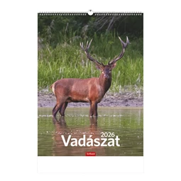 Falinaptár 2026 TOPTIMER T092 310x420mm álló Vadászat