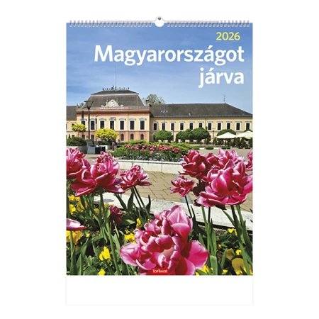 Falinaptár 2026 TOPTIMER T093 310×420mm Magyarországot járva