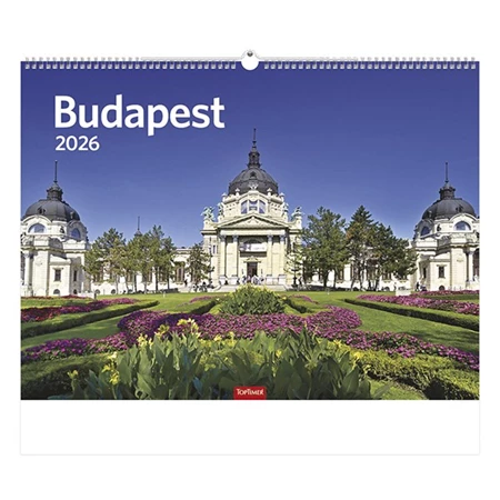Falinaptár 2026 TOPTIMER T093 310x420mm Budapest