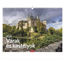 Falinaptár 2026 TOPTIMER T093 310x420mm Várak és kastélyok