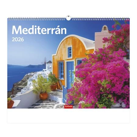 Falinaptár 2026 TOPTIMER T093 310 x 420mm Mediterrán