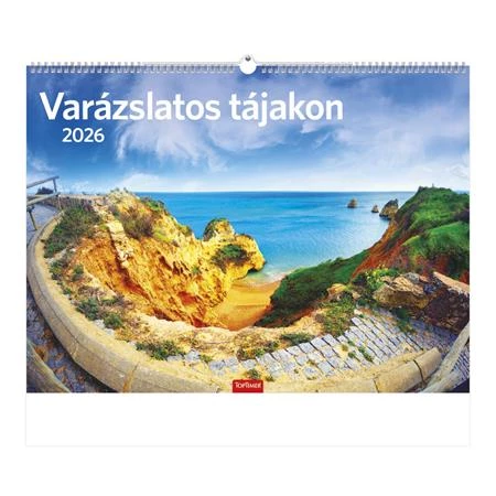 Falinaptár 2026 TOPTIMER T093 310 x 420mm Varázslatos tájakon