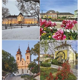 Falinaptár 2026 TOPTIMER T094 220x330mm álló Magyar városok