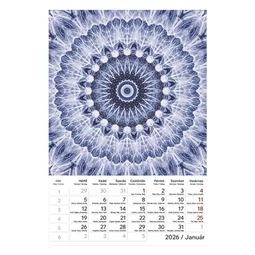 Falinaptár 2026 TOPTIMER T094 220x330mm álló Mandala