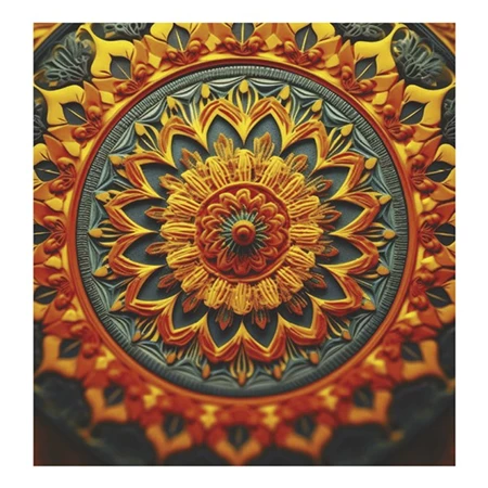 Falinaptár 2026 TOPTIMER T094 220x330mm álló Mandala