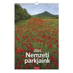 Falinaptár 2026 TOPTIMER T094 220x330mm álló Nemzeti parkjaink