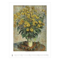 Falinaptár 2026 TOPTIMER T096 420x560mm álló Claude Monet