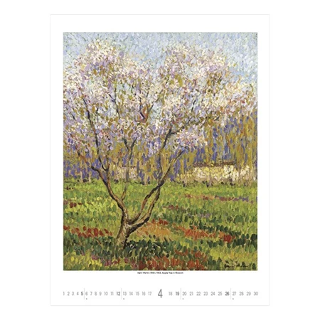 Falinaptár 2026 TOPTIMER T096 420x560mm álló Gardens impressionism