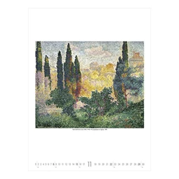 Falinaptár 2026 TOPTIMER T096 420x560mm álló Gardens impressionism