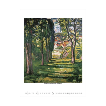 Falinaptár 2026 TOPTIMER T096 420x560mm álló Monet to Klee