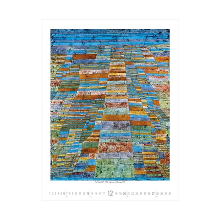 Falinaptár 2026 TOPTIMER T096 420x560mm álló Monet to Klee