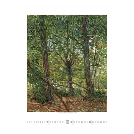 Falinaptár 2026 TOPTIMER T096 420x560mm álló Vincent Van Gogh