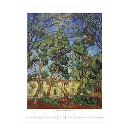 Falinaptár 2026 TOPTIMER T096 420x560mm álló Vincent Van Gogh