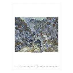 Falinaptár 2026 TOPTIMER T096 420x560mm álló Vincent Van Gogh