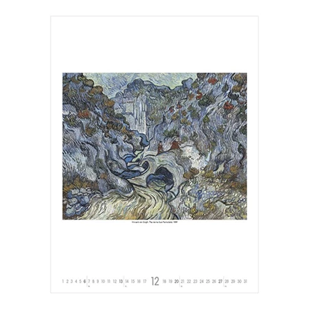 Falinaptár 2026 TOPTIMER T096 420x560mm álló Vincent Van Gogh