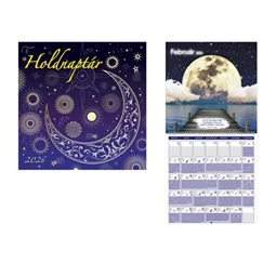 Falinaptár 2026 TOPTIMER T097 300x600mm Holdnaptár