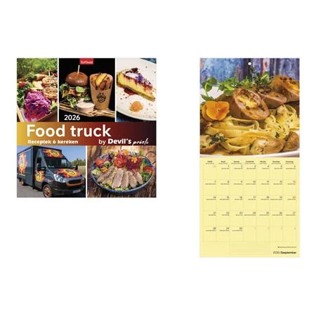 Falinaptár 2026 TOPTIMER T098 290x580mm álló Food Truck