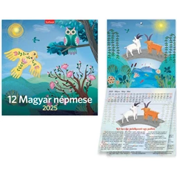 Falinaptár 2026 TOPTIMER T098 290x580mm álló Magyar népmesék