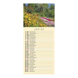 Falinaptár 2026 TOPTIMER T099 215x490mm Garden