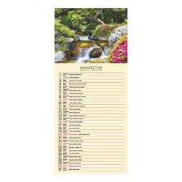 Falinaptár 2026 TOPTIMER T099 215x490mm Garden