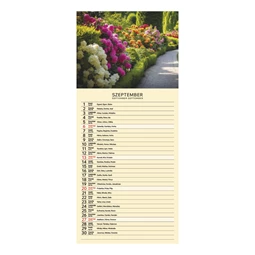 Falinaptár 2026 TOPTIMER T099 215x490mm Garden