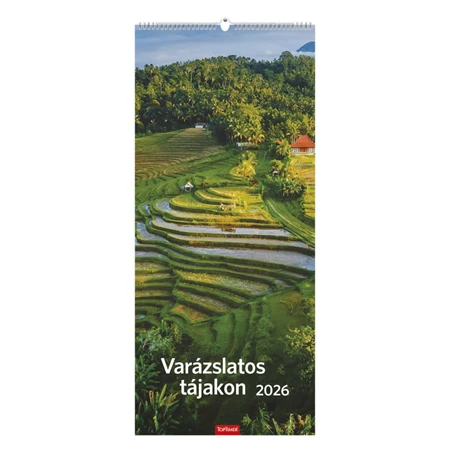 Falinaptár 2026 TOPTIMER T099 210x490mm Varázslatos tájakon