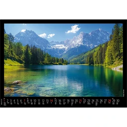 Falinaptár 2027 REAL 460 x 320mm Hegyek spirálos 6091