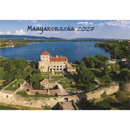 Falinaptár 2027 REAL 460 x 320mm Magyarország spirálos 6091
