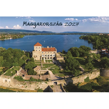 Falinaptár 2027 REAL 460 x 320mm Magyarország spirálos 6091