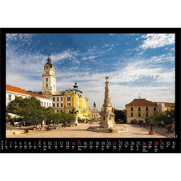 Falinaptár 2027 REAL 460 x 320mm Magyarország spirálos 6091