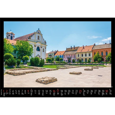 Falinaptár 2027 REAL 460 x 320mm Magyarország spirálos 6091