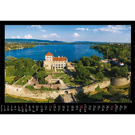 Falinaptár 2027 REAL 460 x 320mm Magyarország spirálos 6091