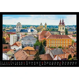 Falinaptár 2027 REAL 460 x 320mm Magyarország spirálos 6091