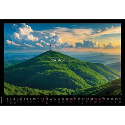 Falinaptár 2027 REAL 460 x 320mm Magyarország spirálos 6091