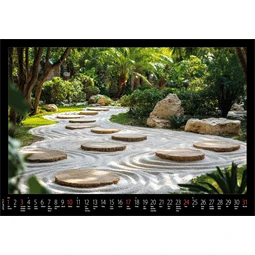 Falinaptár 2027 REAL 460 x 320mm Meditáció spirálos 6091