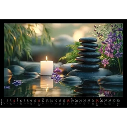 Falinaptár 2027 REAL 460 x 320mm Meditáció spirálos 6091
