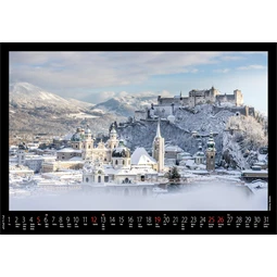 Falinaptár 2027 REAL 460 x 320mm Várak, kastélyok spirálos 6091