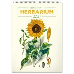 Falinaptár 2027 REAL 460 x 330mm Herbarium