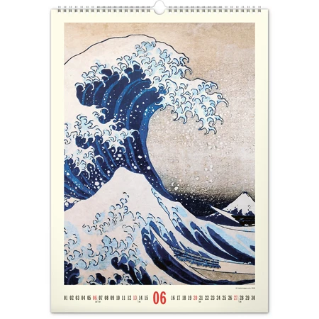 Falinaptár 2027 REAL 460 x 330mm Japan